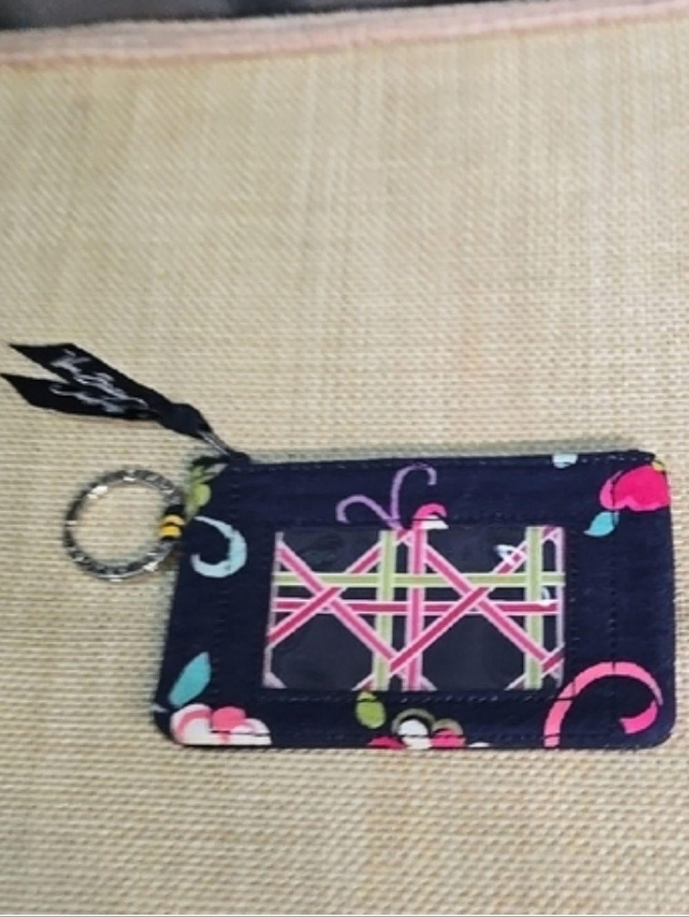 Vera Bradley ID Pouch Wirh Keyring. NWOT - Picture 3 of 6